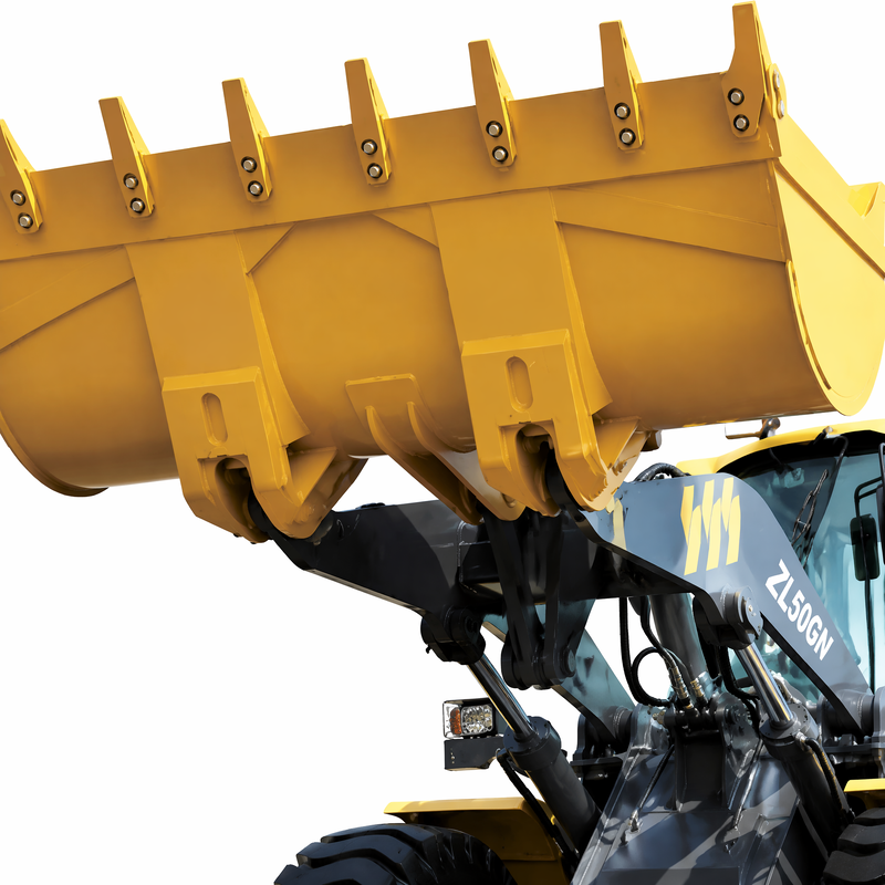 XCMG ZL50GN 5 tonnes chargeur à roues avant de 3,2 m3 chargeur lourd de construction à seau
